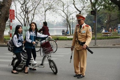 Quản chặt xe đạp điện